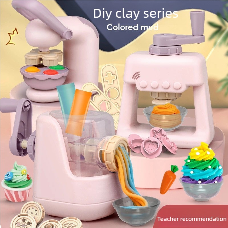 Kids Outdoor Kitchen Accessories - Set Kerajinan Tanah Liat DIY untuk