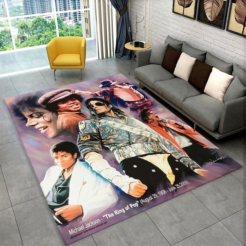 Karpet King of Pop Star MJ Mic - Kids Outdoor Area ulasan dan harga