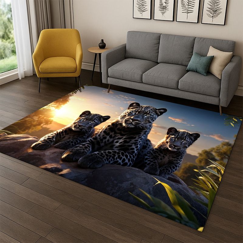 Karpet Hewan Binatang Cheetah  - Kids Outdoor Area ulasan dan harga