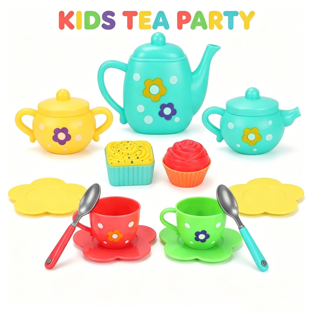 13Pcs Mainan Teh Anak, Mainan  - Kids Outdoor Kitchen Accessories ulasan dan harga