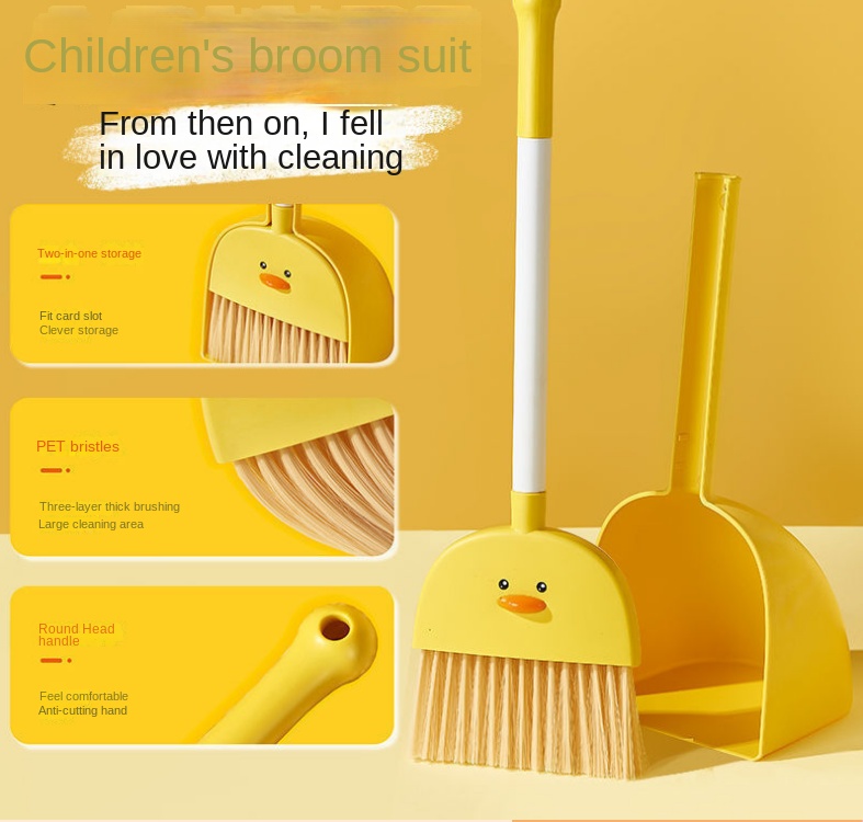 Set sapu Pengki Mini anak-anak - Kids Outdoor Broom ulasan dan harga