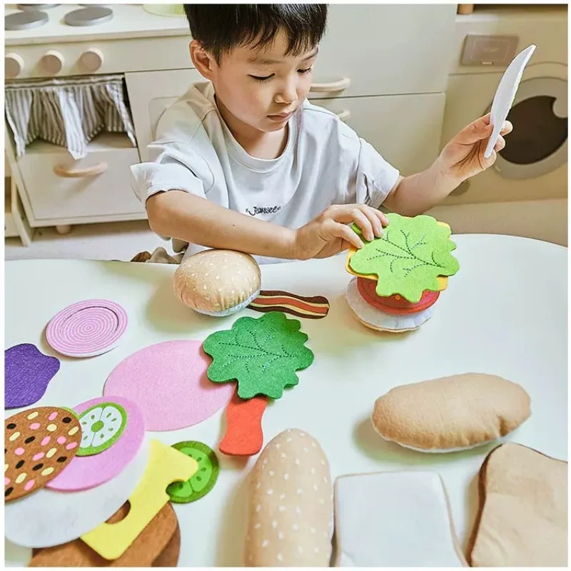 Set Mainan Burger dan Sandwich - Kids Outdoor Kitchen Accessories ulasan dan harga